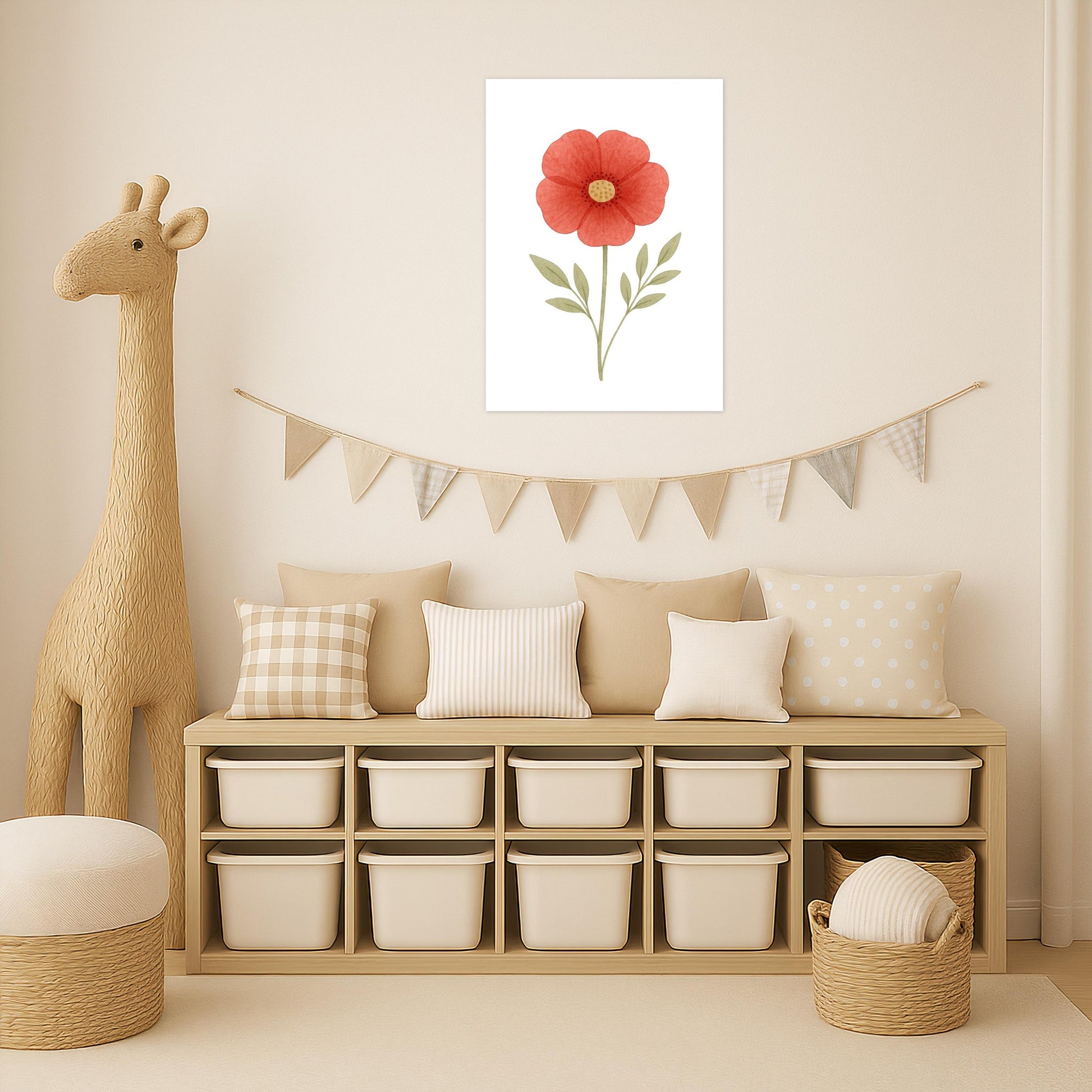 Mohnblume Poster von tinylearner