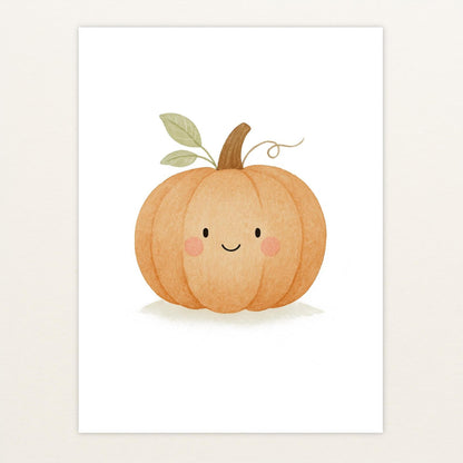 Gemüse: Kürbis Poster von tinylearner