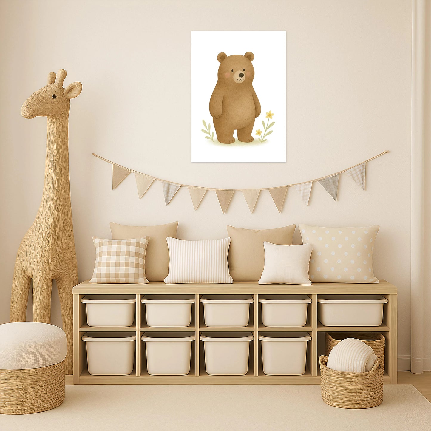 Balu der Bär Poster von tinylearner