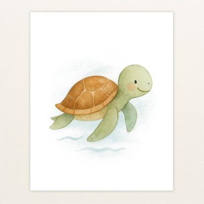 Sora die Schildkröte Poster von tinylearner