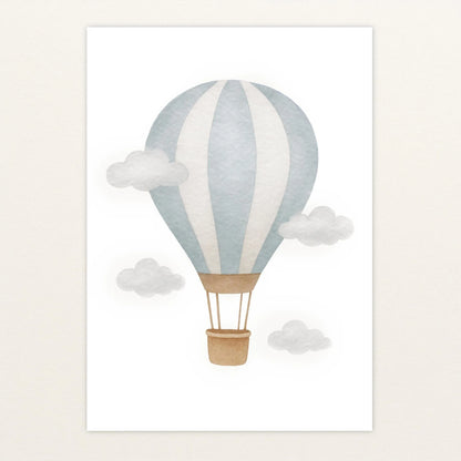 Heißluftballon Poster von tinylearner