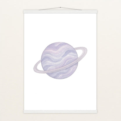 Planet Poster mit Leisten von tinylearner