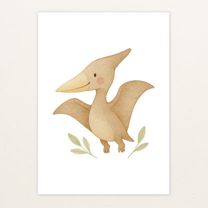Dinosaurier Pteranodon Poster von tinylearner