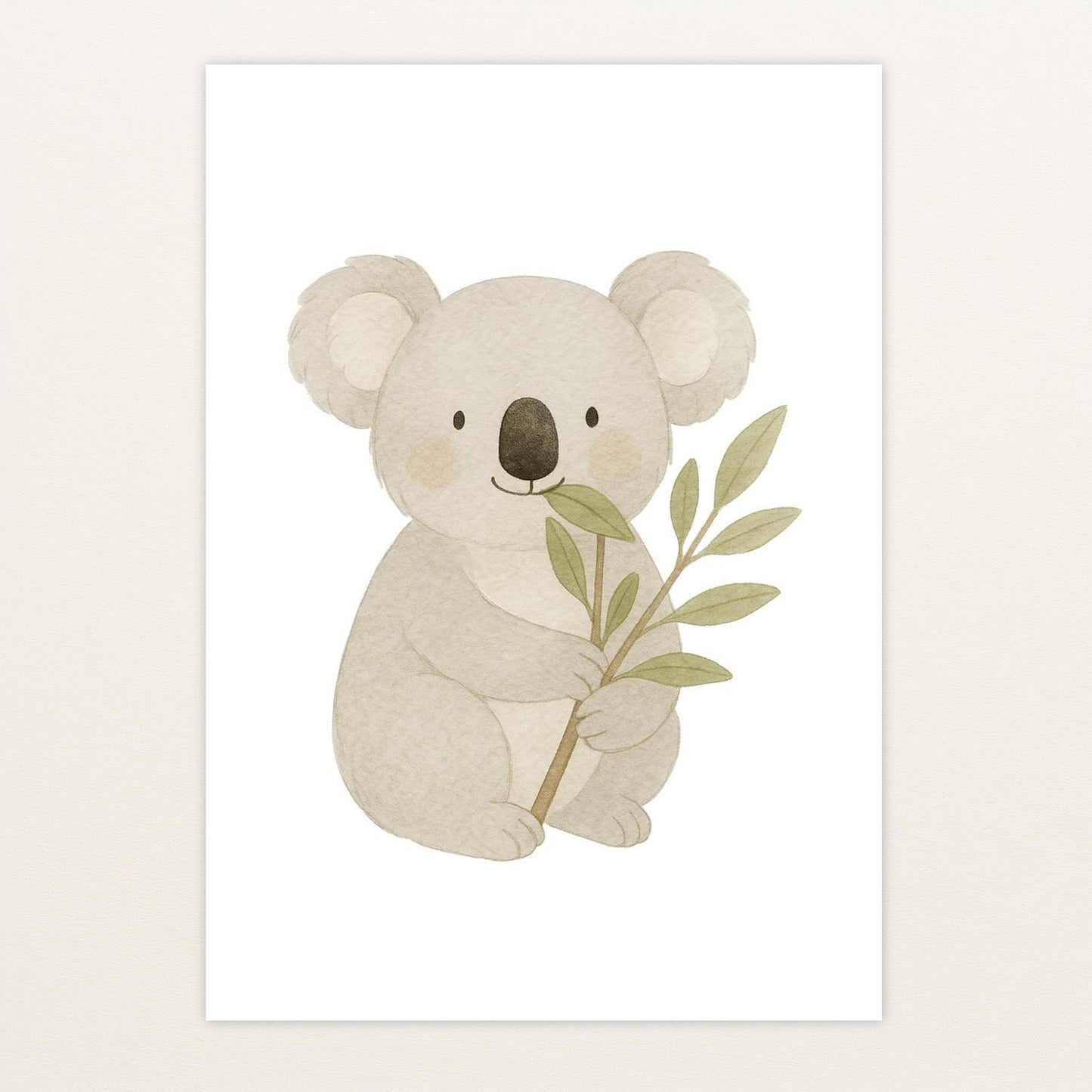 Kori der Koala - Motiv: "Eukalyptus" Poster von tinylearner