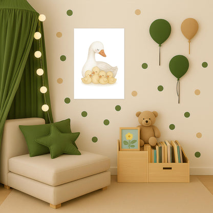 Gusi die Gans - Motiv: "Familie" Poster von tinylearner
