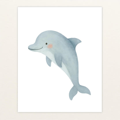 Dora der Delfin Poster von tinylearner