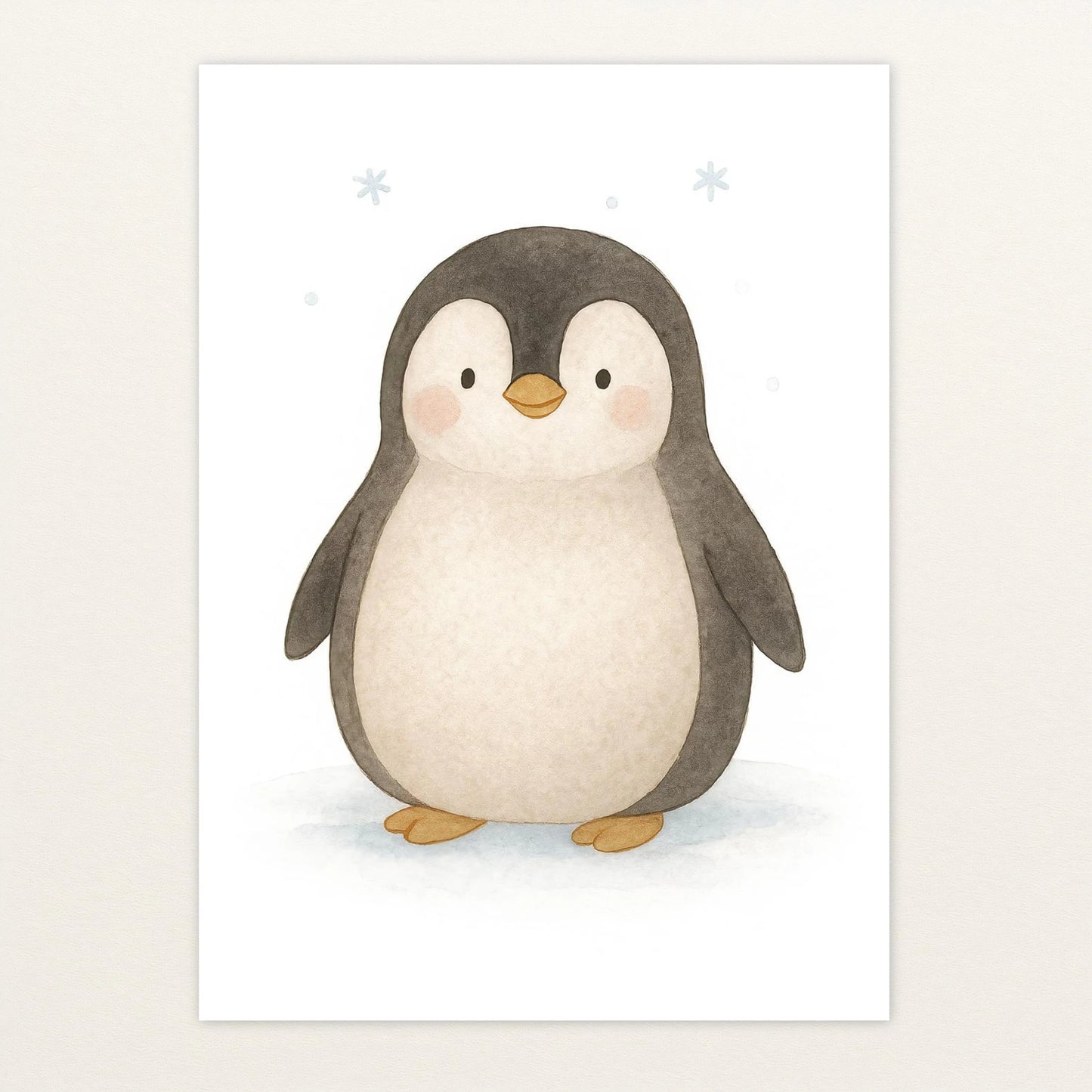 Pia der Pinguin Poster von tinylearner