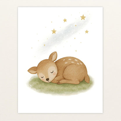 Ria das Reh - Motiv: "Schlafend" Poster von tinylearner