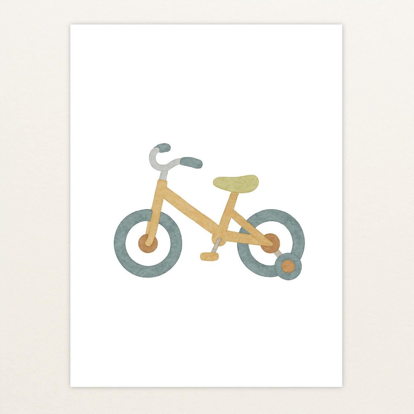 Fahrrad Poster von tinylearner