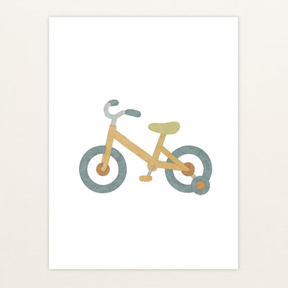 Fahrrad Poster von tinylearner