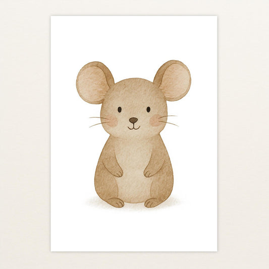 Mimi die Maus Poster von tinylearner