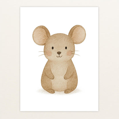 Mimi die Maus Poster von tinylearner