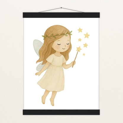 Fina die Fee Poster mit Leisten von tinylearner