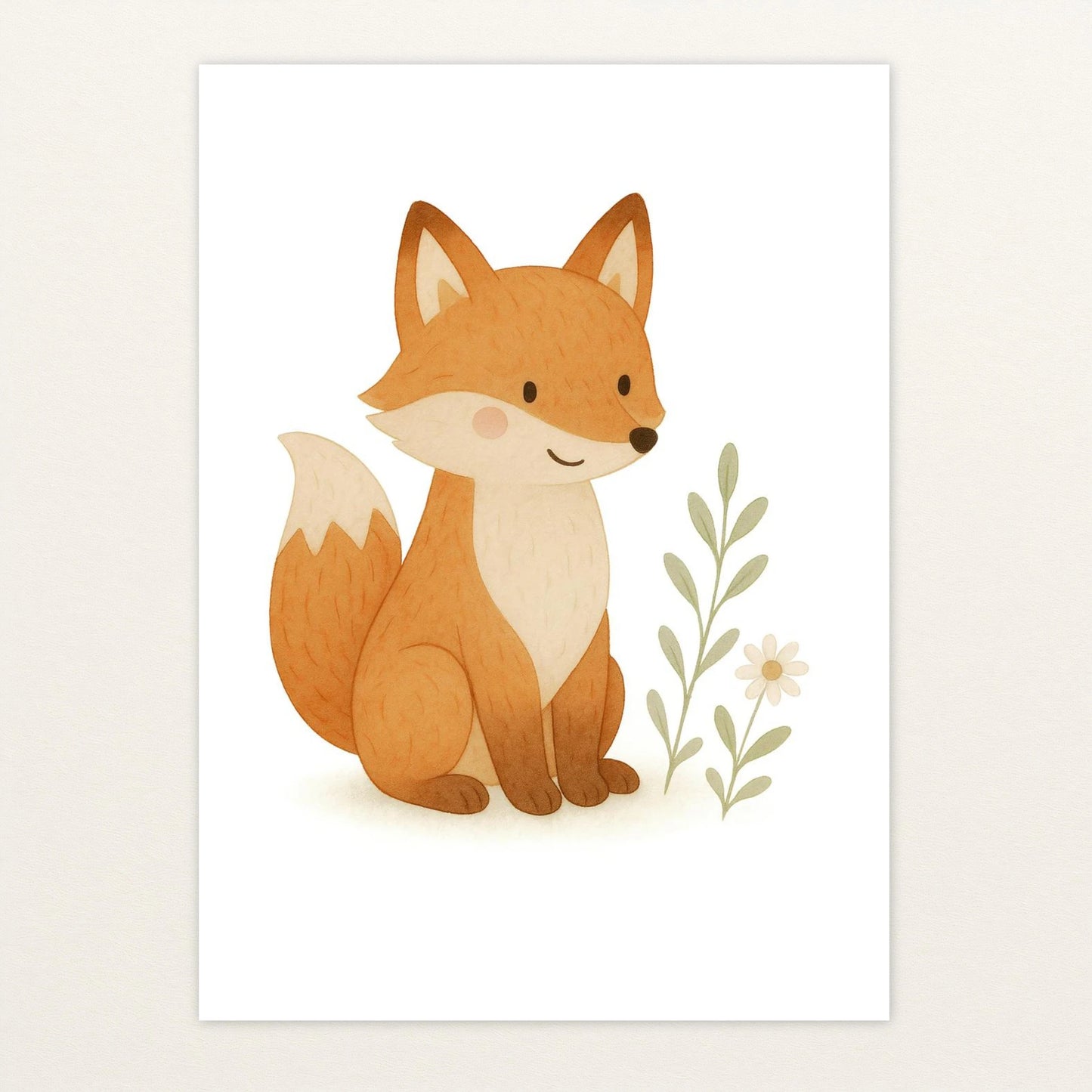 Finnegan der Fuchs Poster von tinylearner