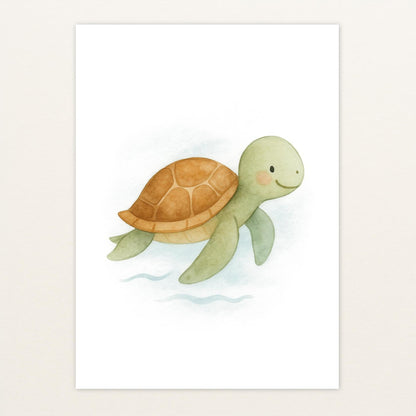 Sora die Schildkröte Poster von tinylearner