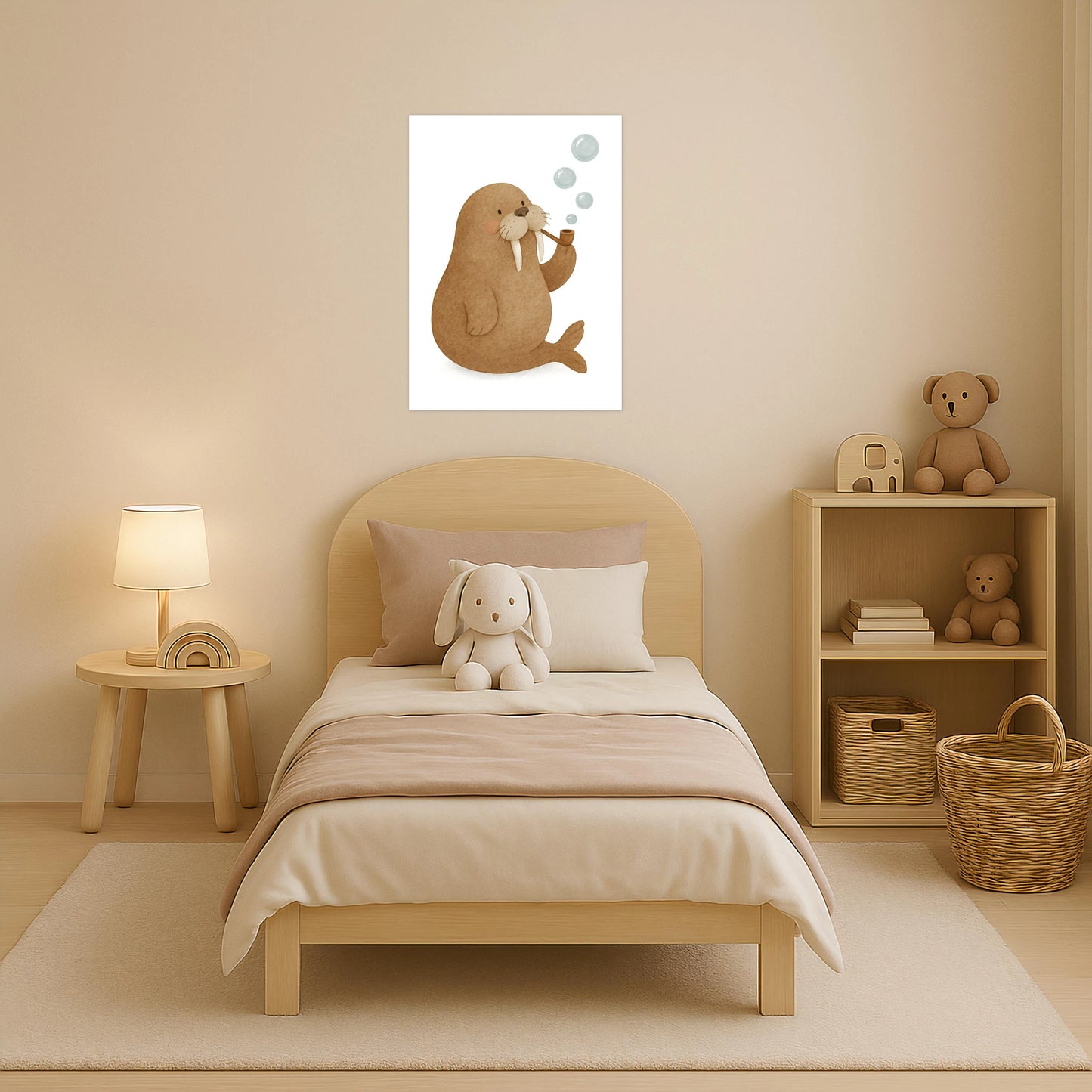 Wally das Walross - Motiv: "Blubbern" Poster von tinylearner