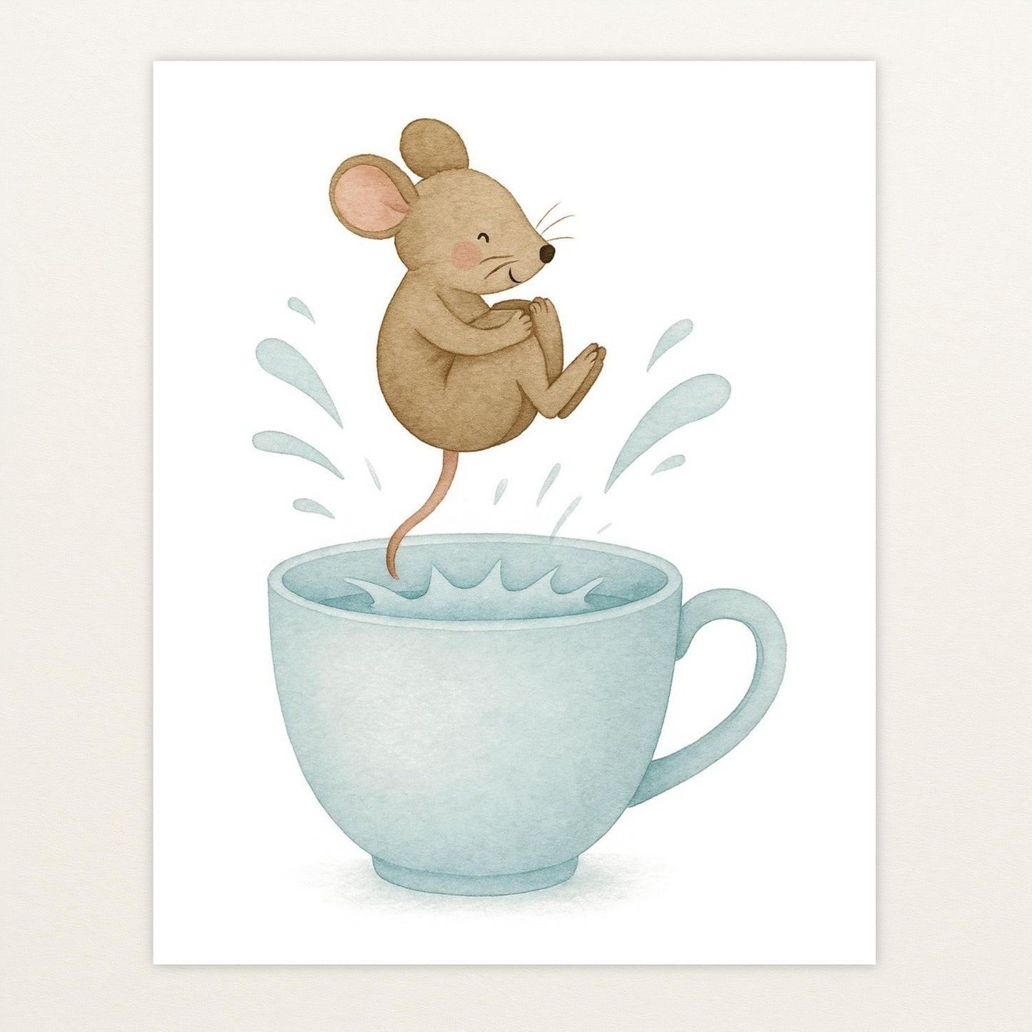 Mimi die Maus - Motiv: "Pool" Poster von tinylearner