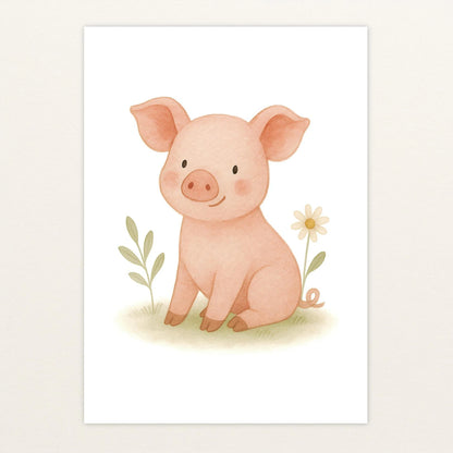 Susi das Schwein Poster von tinylearner