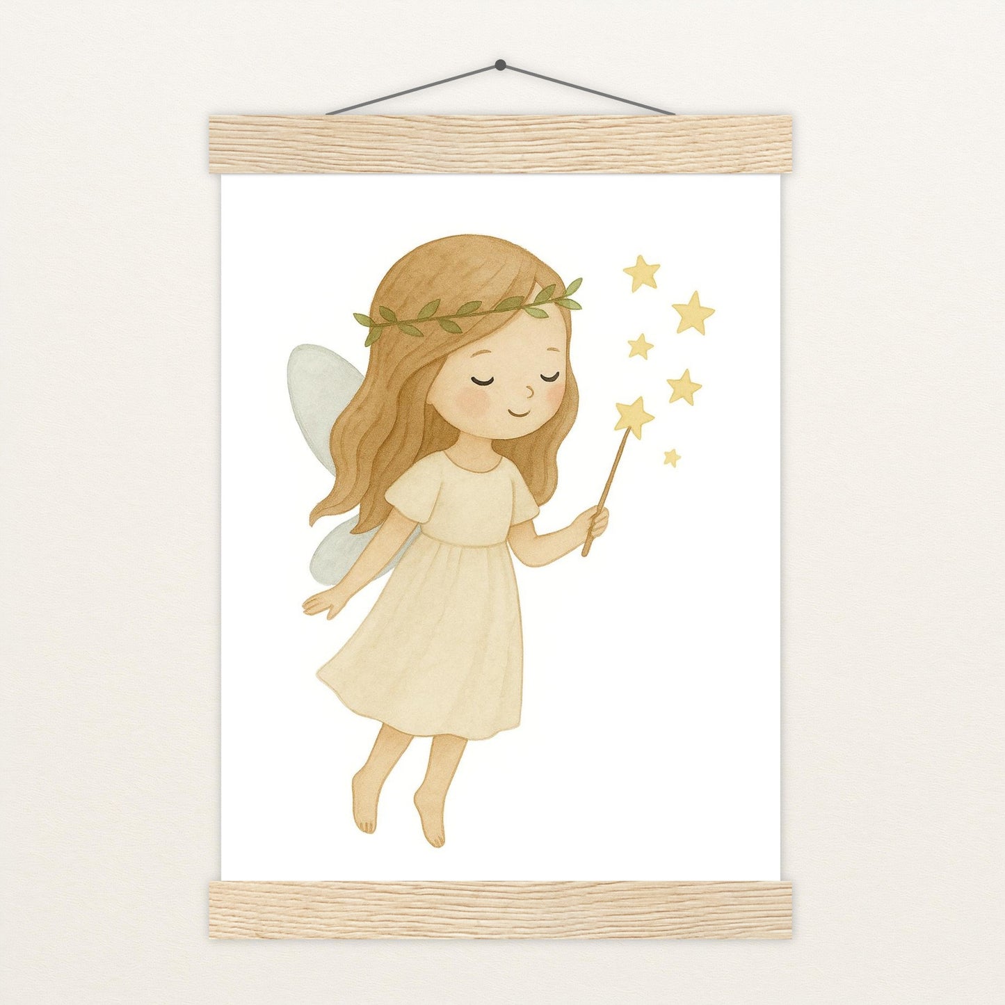 Fina die Fee Poster mit Leisten von tinylearner