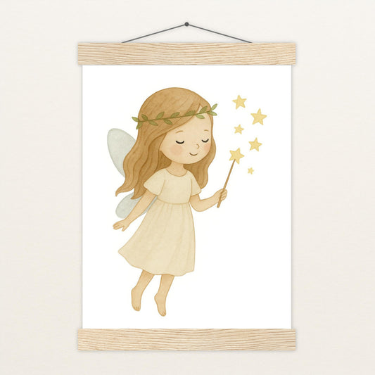 Fina die Fee Poster mit Leisten von tinylearner