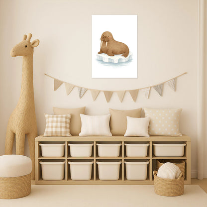 Wally das Walross Poster von tinylearner