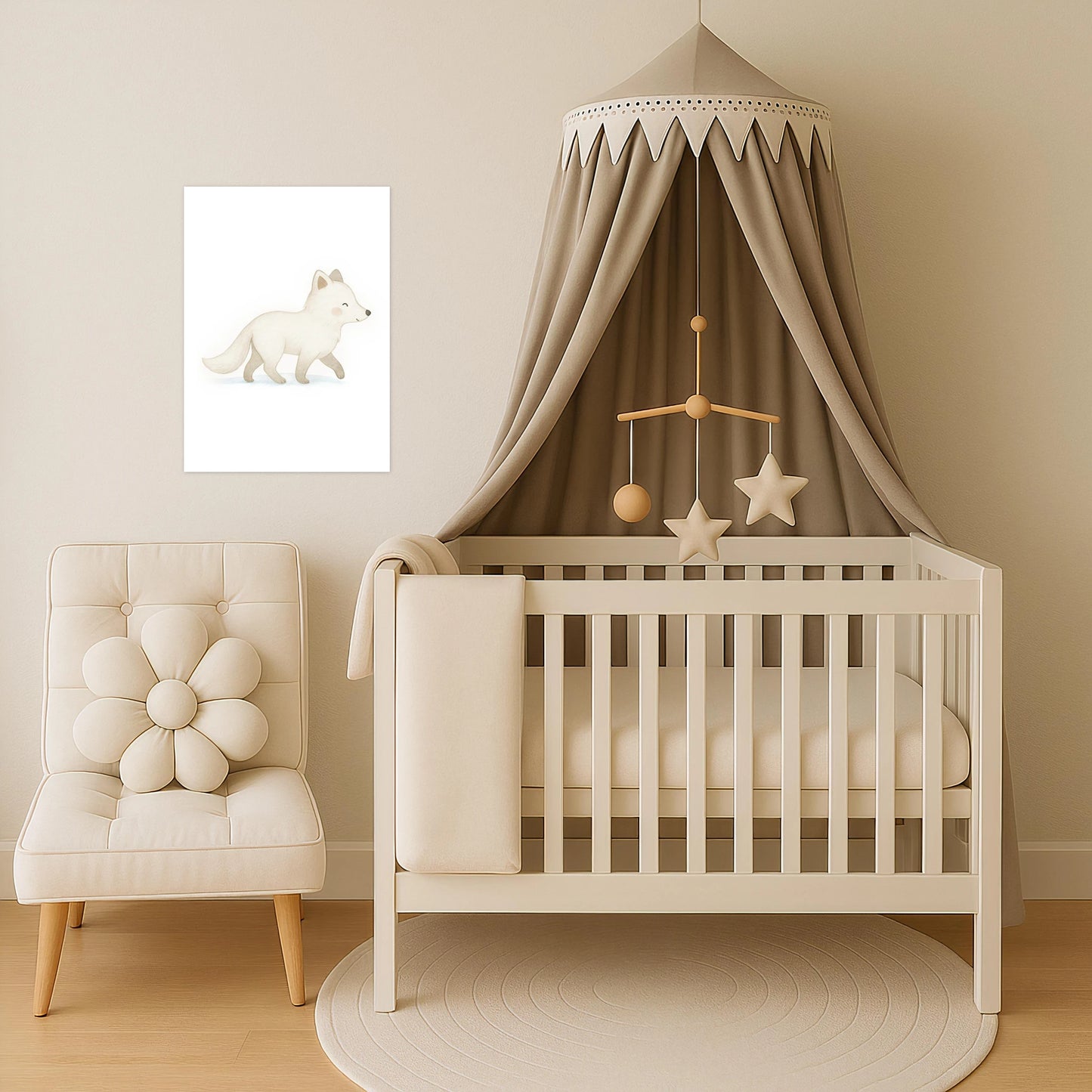 Pino der Polarfuchs Poster von tinylearner