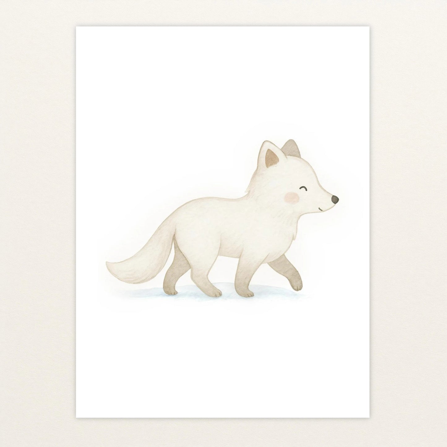 Pino der Polarfuchs Poster von tinylearner