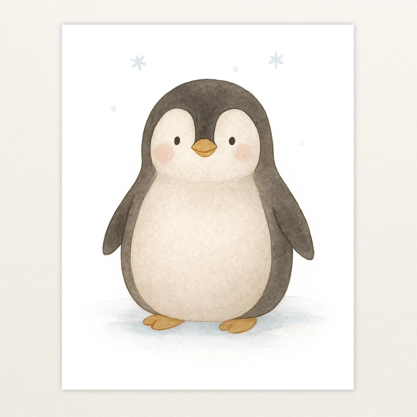 Pia der Pinguin Poster von tinylearner