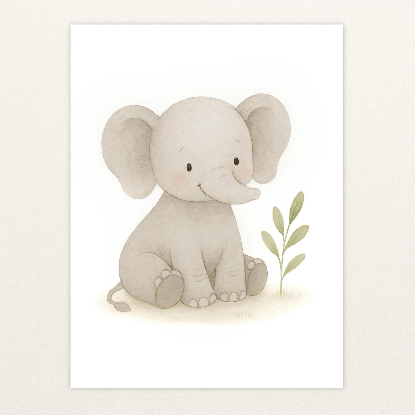 Emil der Elefant Poster von tinylearner