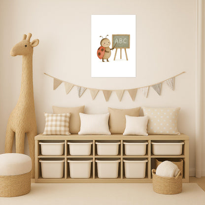 Marie der Marienenkäfer - Lehrer Poster von tinylearner