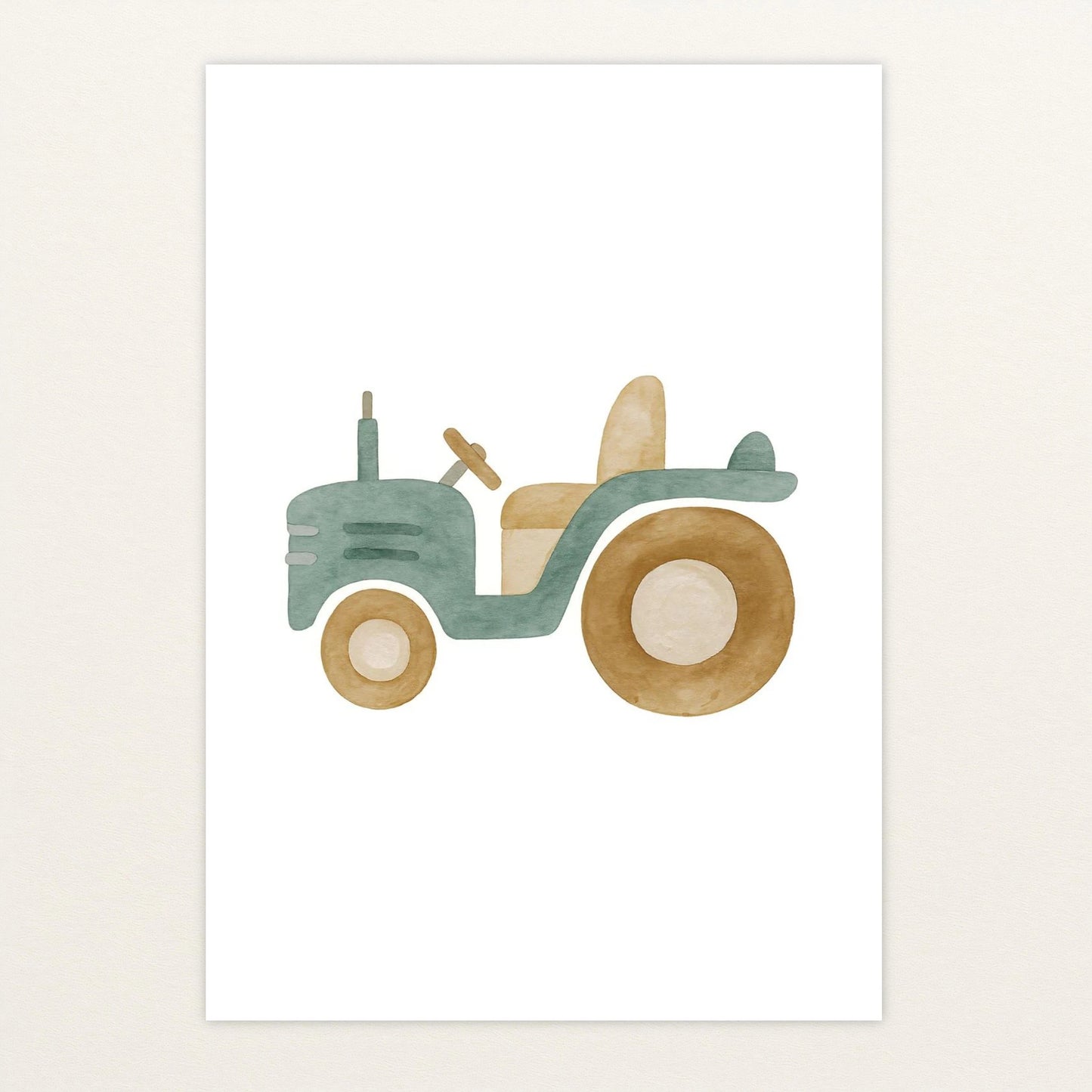 Traktor Poster von tinylearner