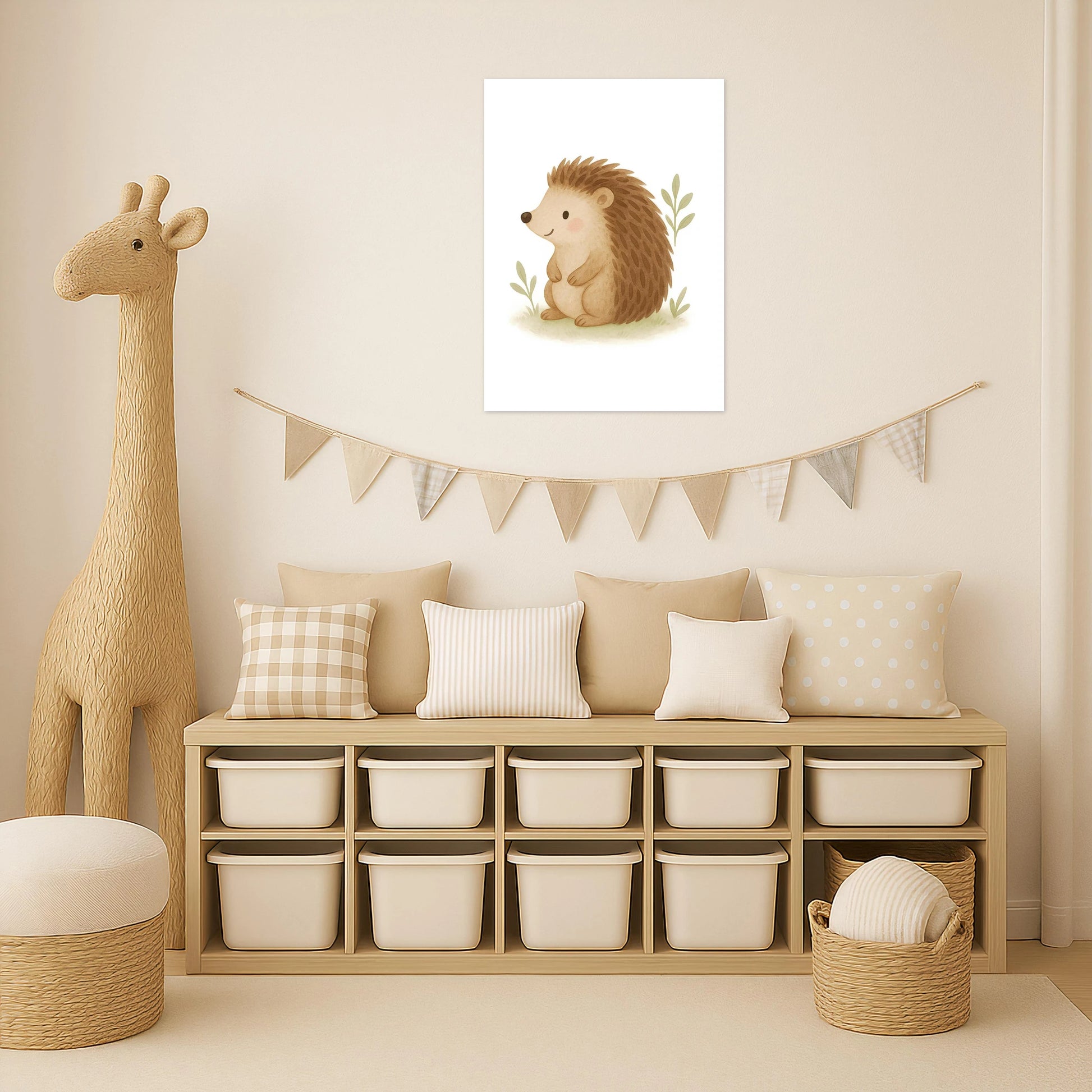 Iggi der Igel Poster von tinylearner