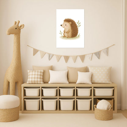 Iggi der Igel Poster von tinylearner