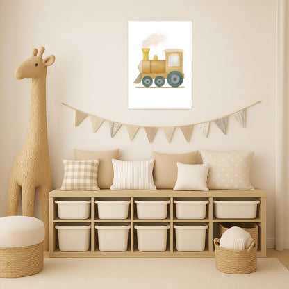 Lokomotive Poster von tinylearner