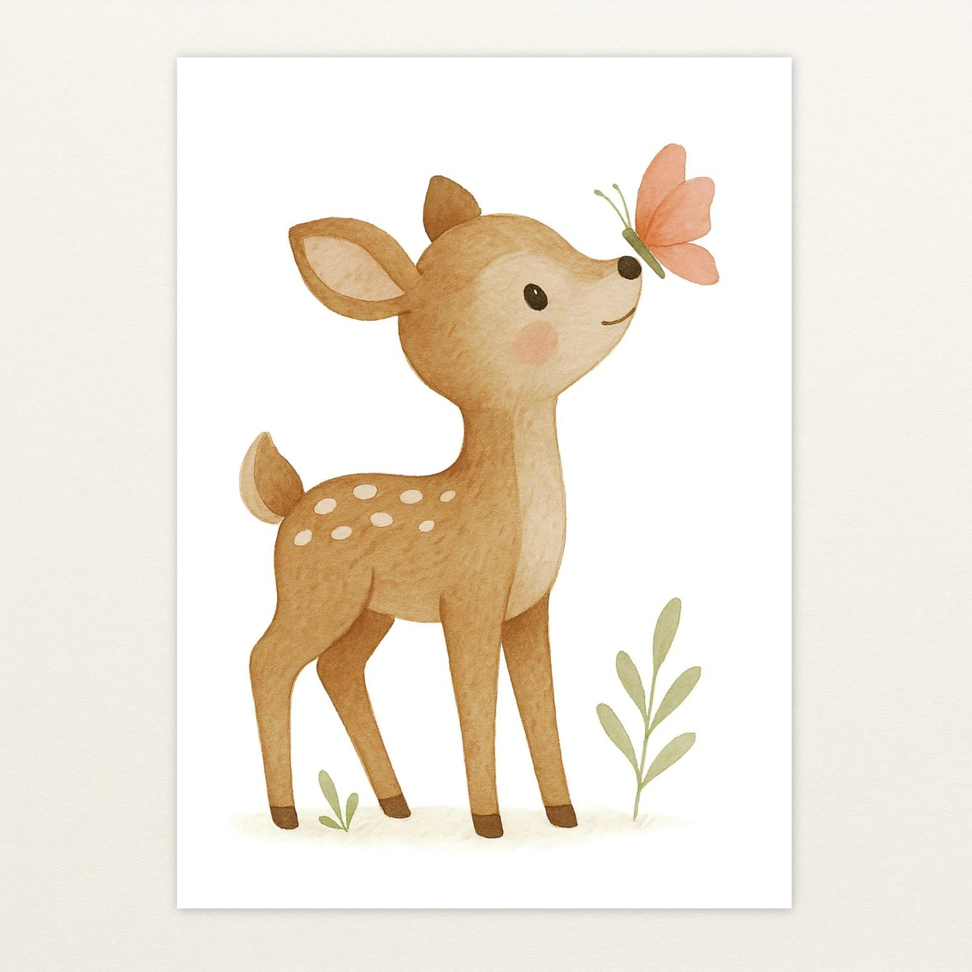 Ria das Reh - Motiv: "Schmetterling" Poster von tinylearner