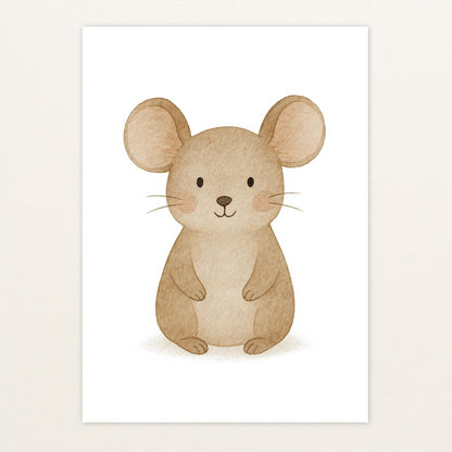 Mimi die Maus Poster von tinylearner