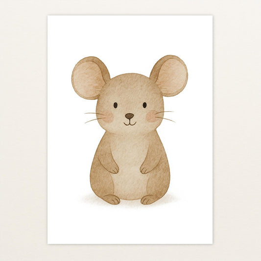 Mimi die Maus Poster von tinylearner