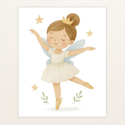 Fina die Fee - Motiv: "Ballett" Poster von tinylearner