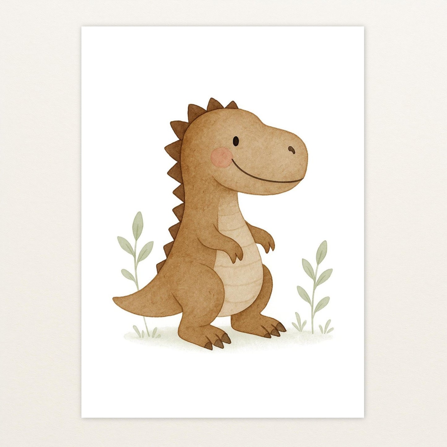 Dinosaurier T-Rex Poster von tinylearner