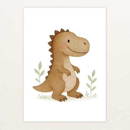 Dinosaurier T-Rex Poster von tinylearner