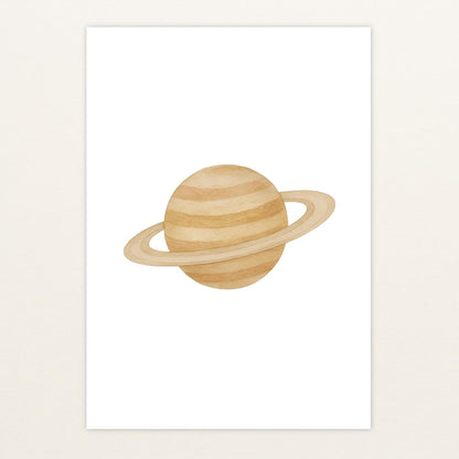 Saturn Poster von tinylearner