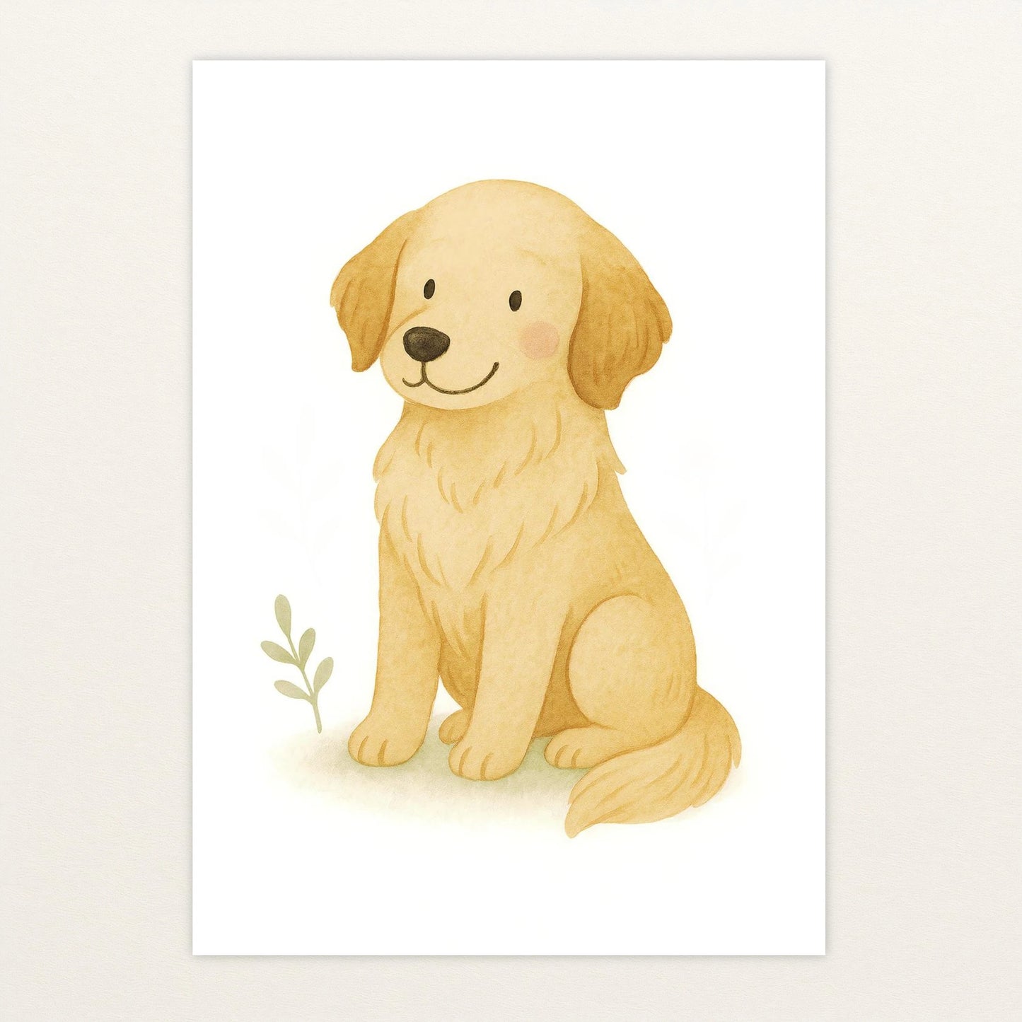 Hugo der Hund Poster von tinylearner