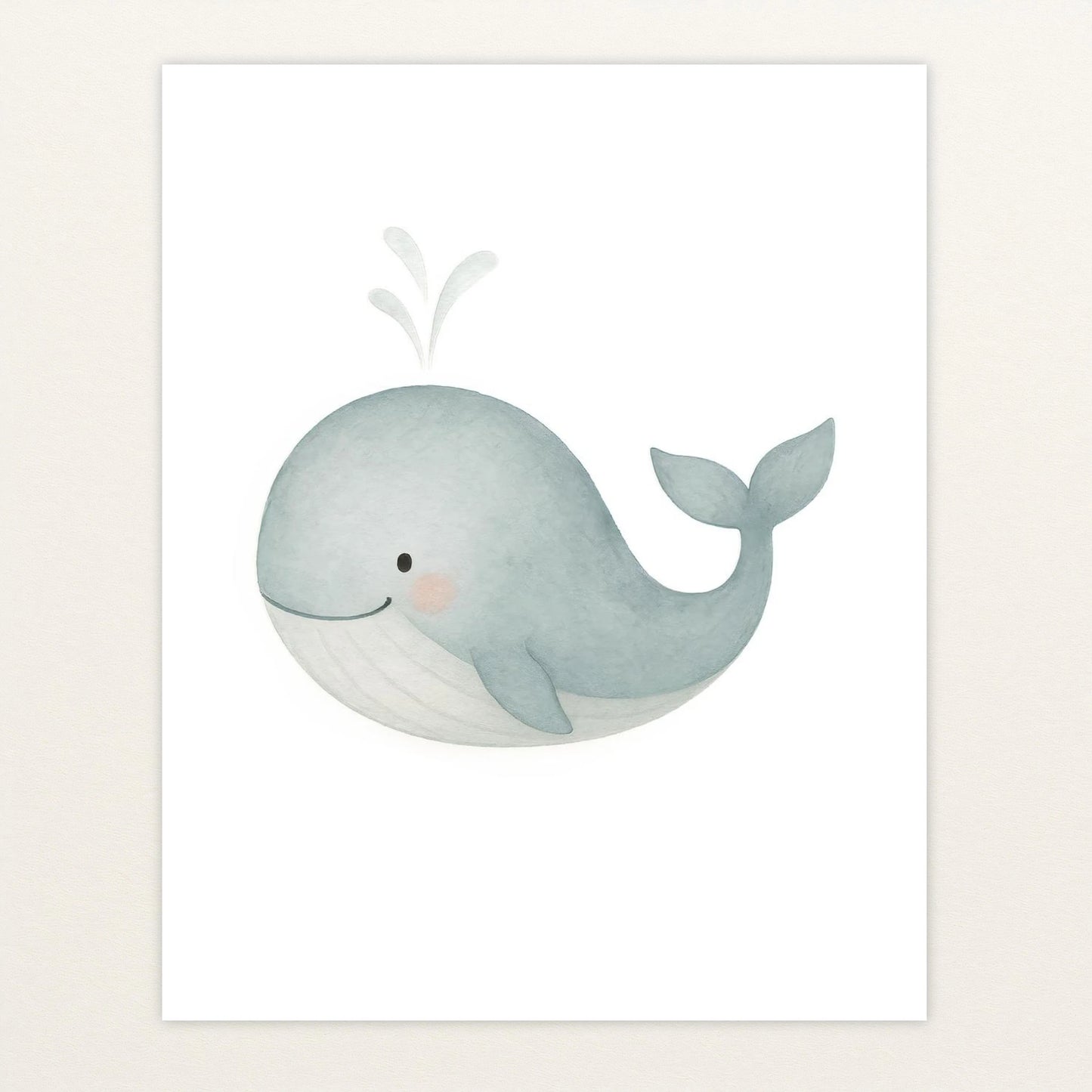 Willi der Wal Poster von tinylearner