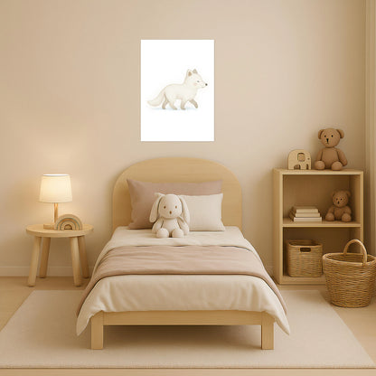 Pino der Polarfuchs Poster von tinylearner